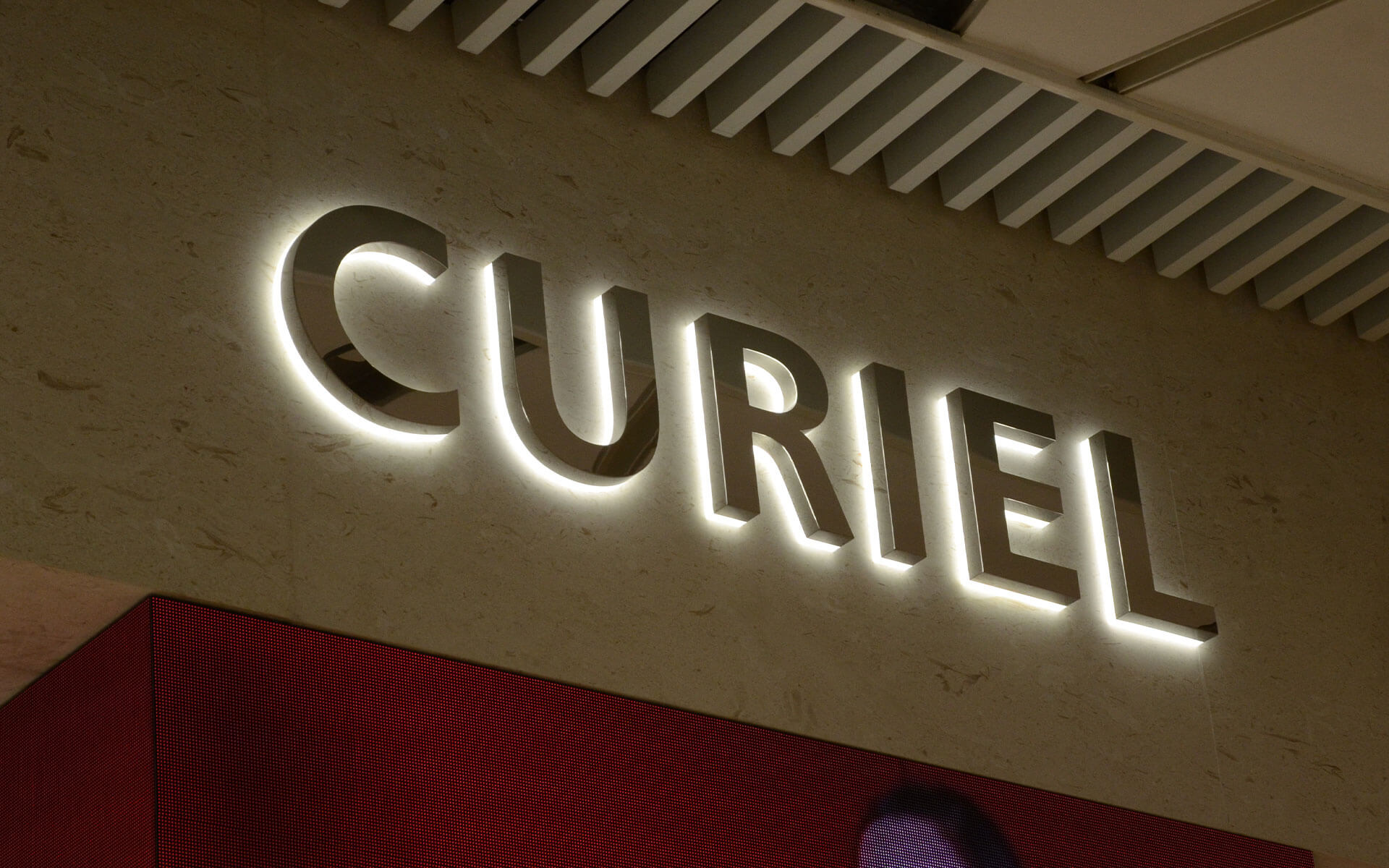 Pro Back-lit Metal Channel Letters for Curiel