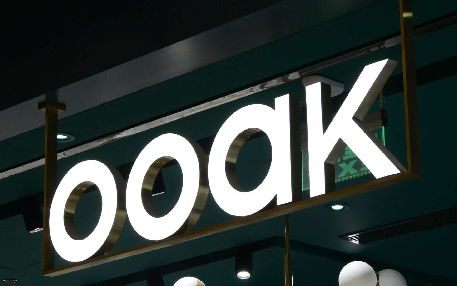 Trimless Face-lit Metal Channel Letters for Ooak